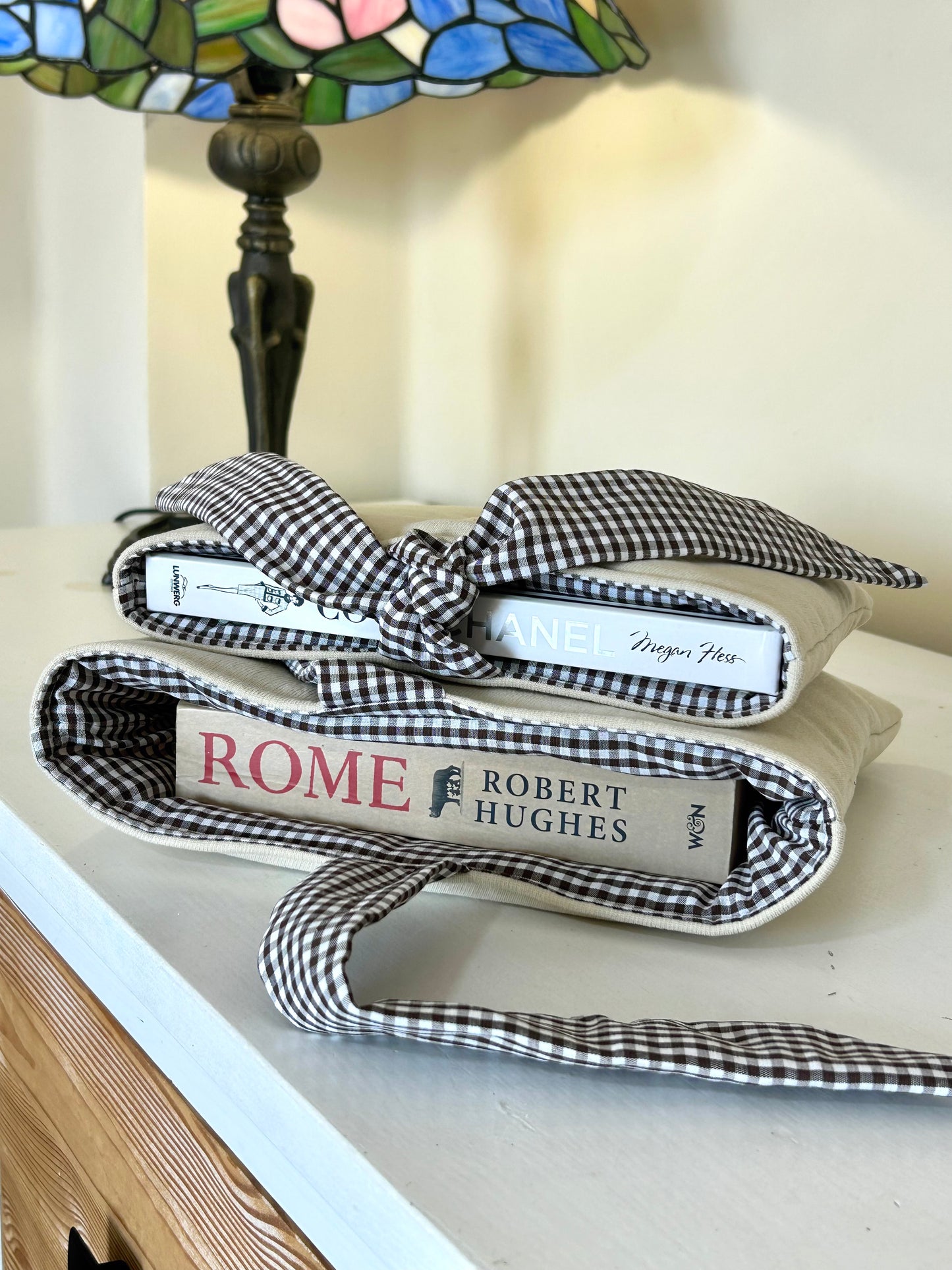 Funda para Libros y Documentos Nammu - Estilo acolchado Vichy